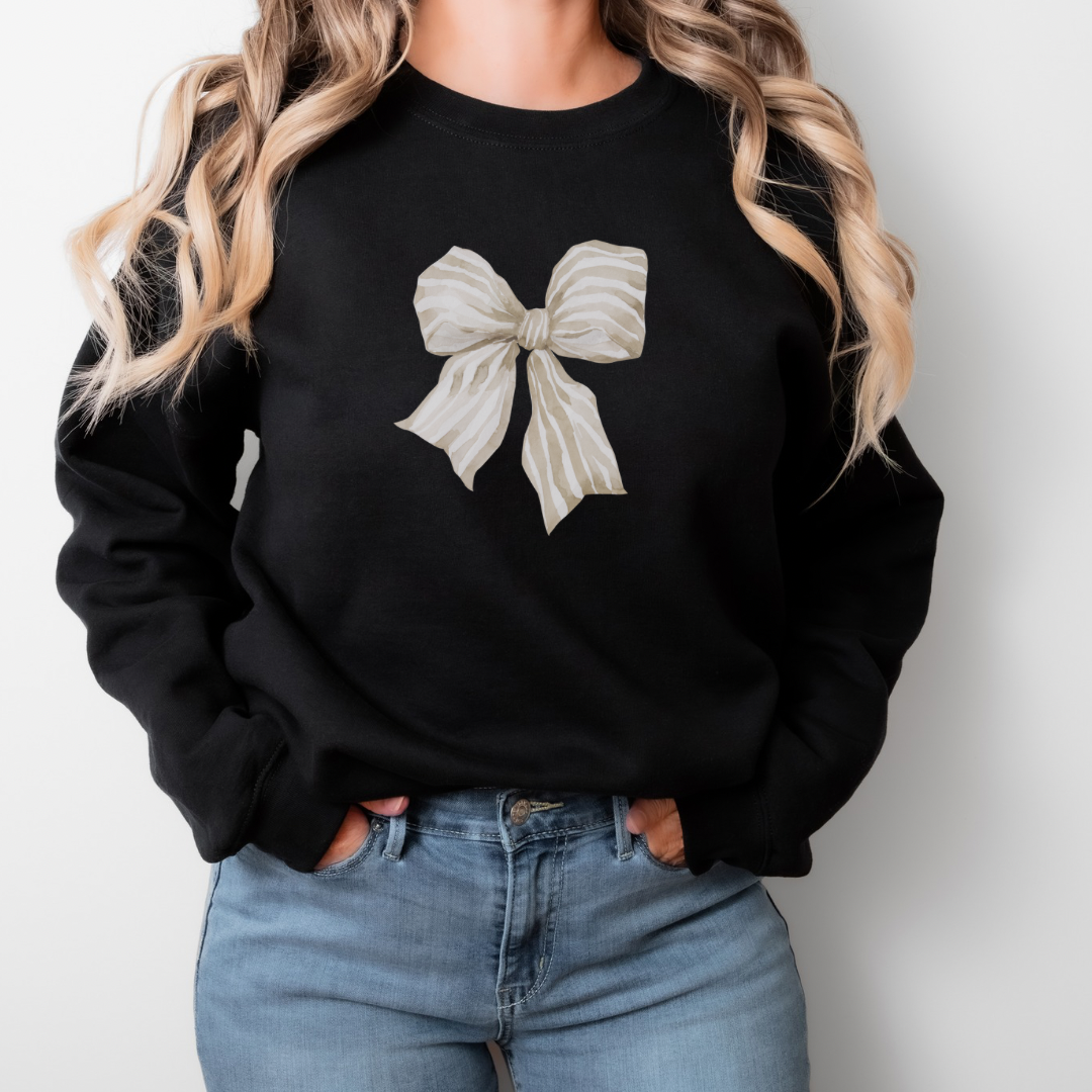 Preppy Bow Premium Sweatshirt